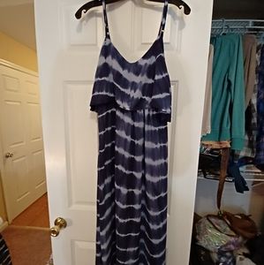 Japna Tie Dye maxi dress size L
